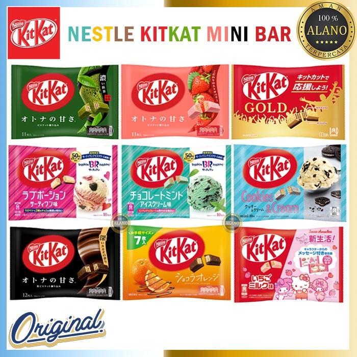 

Nestle KitKat Mini Bar Original Japan