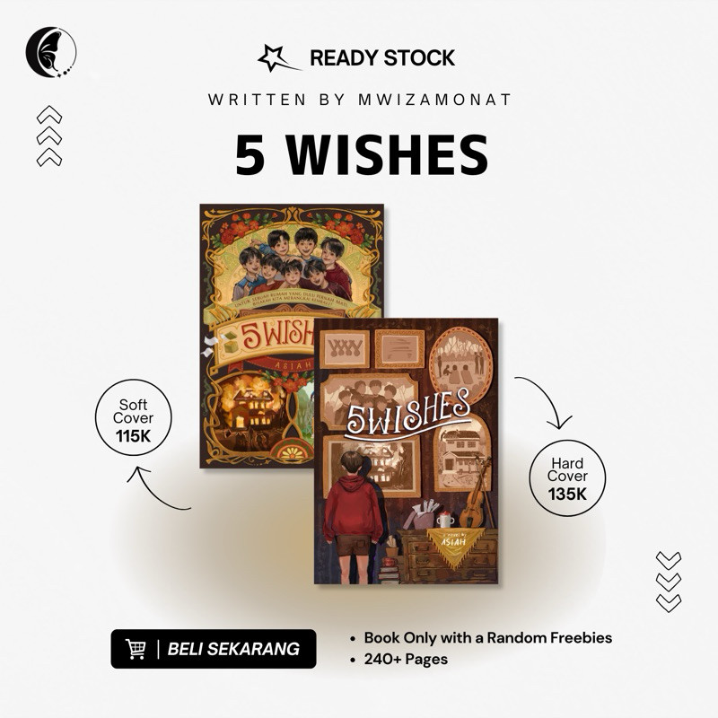 ORANSHOP [ READY STOCK ] 5 WISHES BY MWIZAMONAT