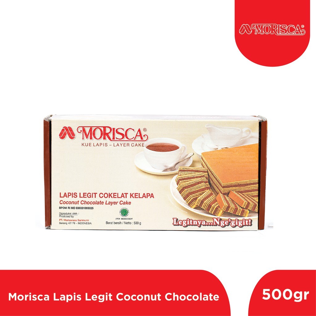 

pekanbaru /KCN203 - Morisca Lapis Legit Coconut Chocolate 500gr