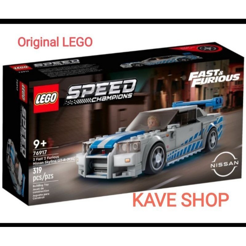 LEGO 76917 Speed Champion : 2 Fast 2 Furious Nissan Skyling GT-R (R34)