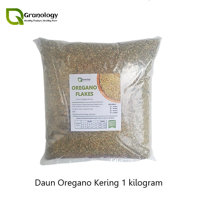

Daun Oregano Kering / Dried Oregano (1 kilogram) by Granology