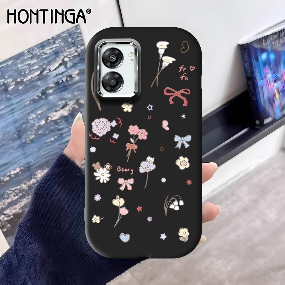 Hontinga Casing Hp Untuk OPPO A77 A77S A57 2022 5G Silikon Sofcase Cassing Softcase Fashion 4315 Sof