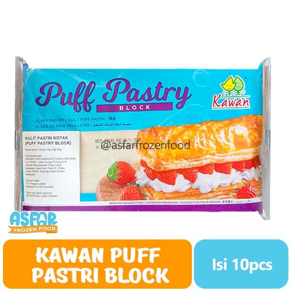 

Kawan Puff Pastri Block 400 Gram Isi 10 Sheet