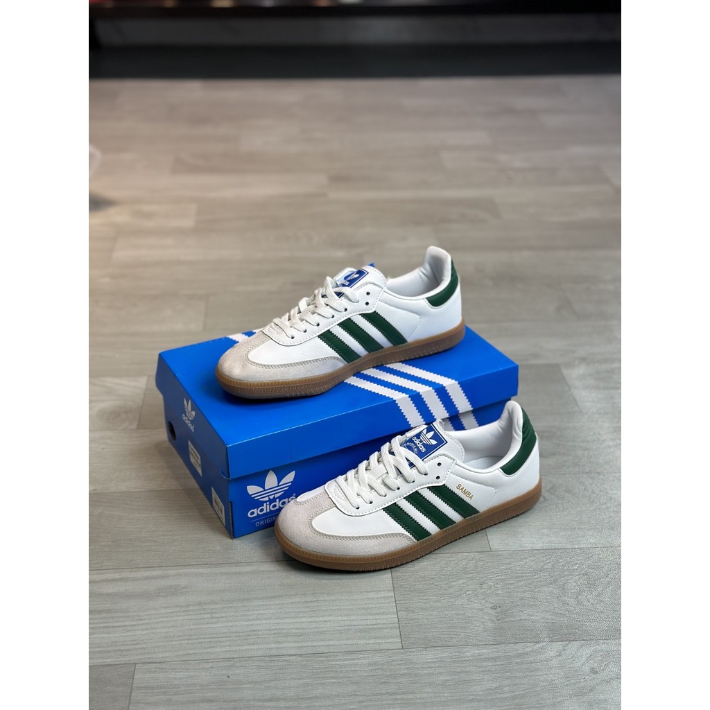 Adidas samba og white green