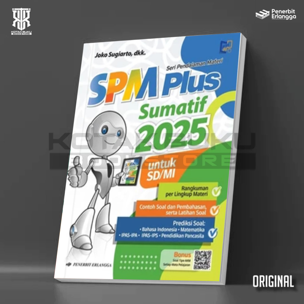 ( ERLANGGA ) Buku SPM Plus Sumatif 2025 SD/MI / SPM Plus 2025