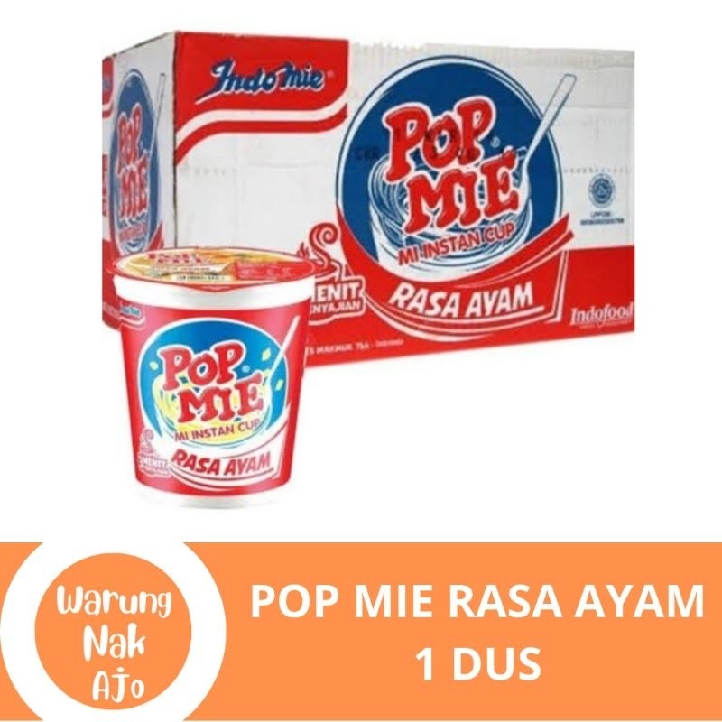 

Pop Mie Rasa Ayam 1 Dus