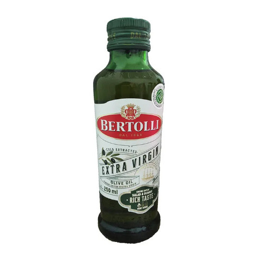 

Bertolli Extra Virgin Olive Oil 250ml / Minyak Zaitun Murni 250 ML