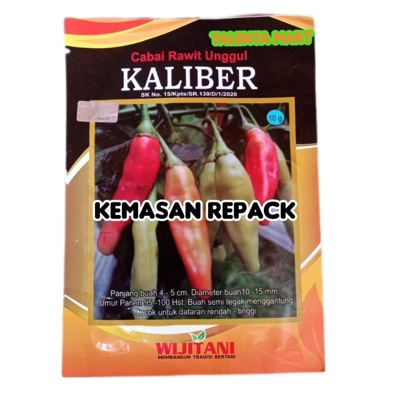 50 BUTIR REPACK BENIH CABE/CABAI RAWIT UNGGUL KALIBER