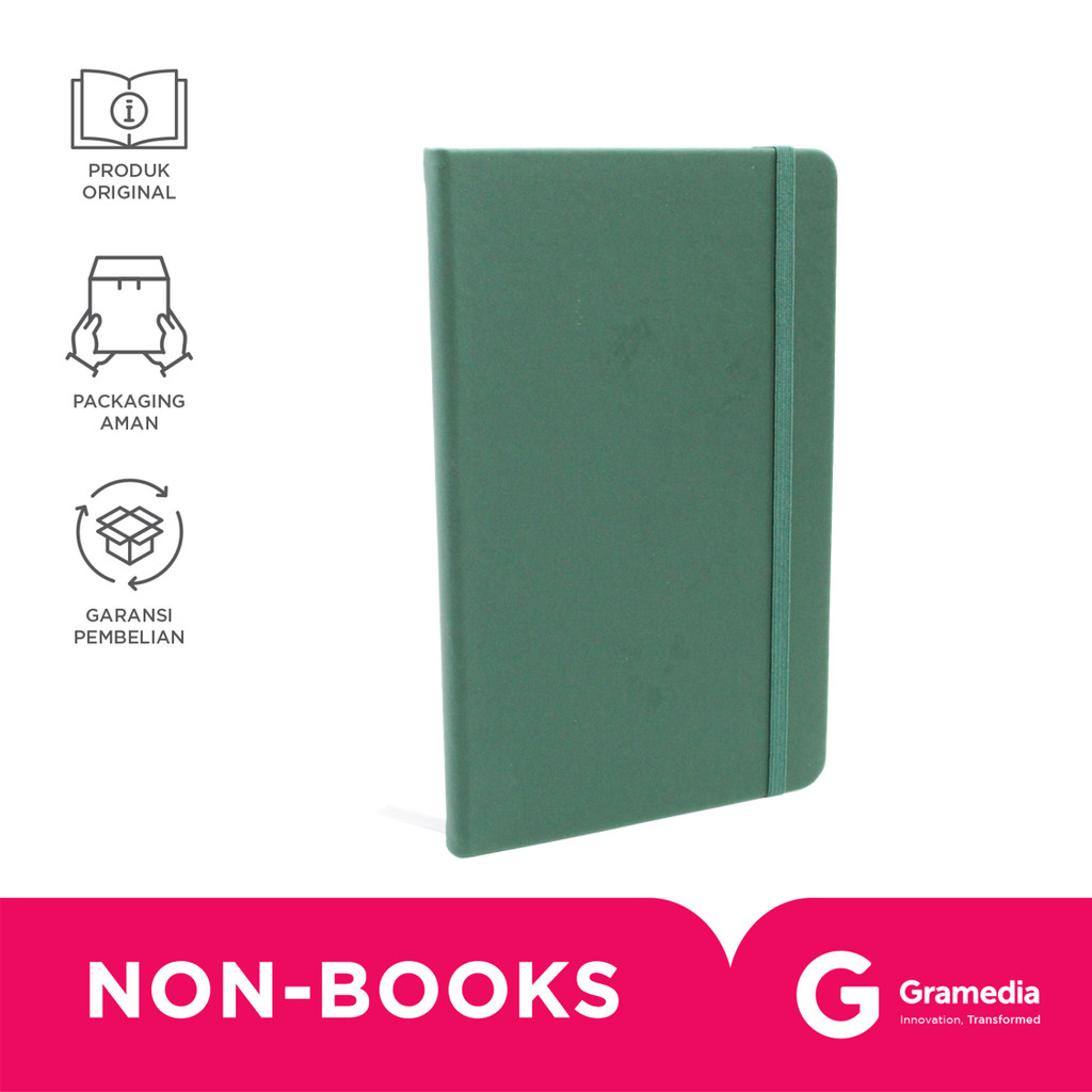 

Books & Bind Nb Classical Hc A5 - Slim Darkgreen
