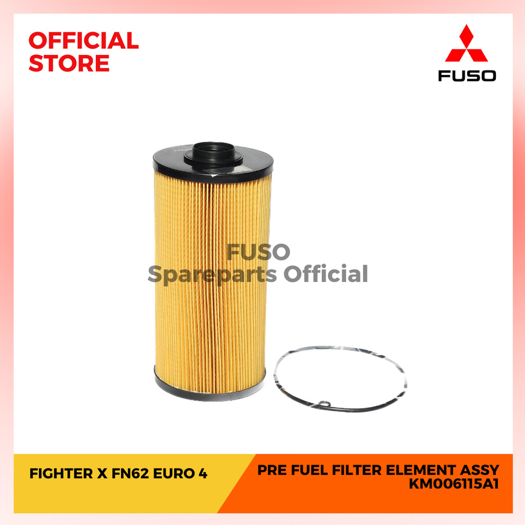 Fuso Pre Fuel Filter Element Assy - Fighter X FN62 Euro 4 [KM006115A1] Mitubishi Fuso