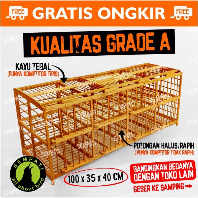 SEMPATI DONGDANG MERPATI 4 PASANG 8 PINTU KANDANG MERPATI SANGKAR DONDANG KURUNGAN BURUNG MERPATI DA