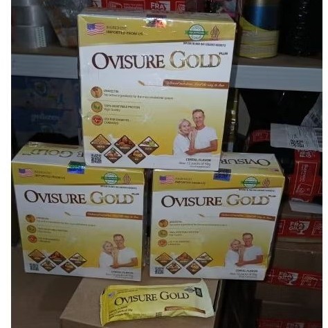 

[PAKET 3+1 OVISURE GOLD] DIKIRIM 4 BOX OVISURE GOLD SUSU UNTUK TULANG DAN SENDI ORIGINAL IMPORT USA