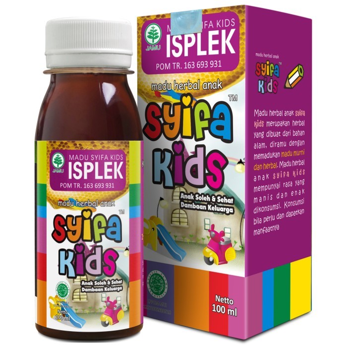 

Madu Anak Syifa Kids ISPLEK / ISPA Dan Flek Paru termurah