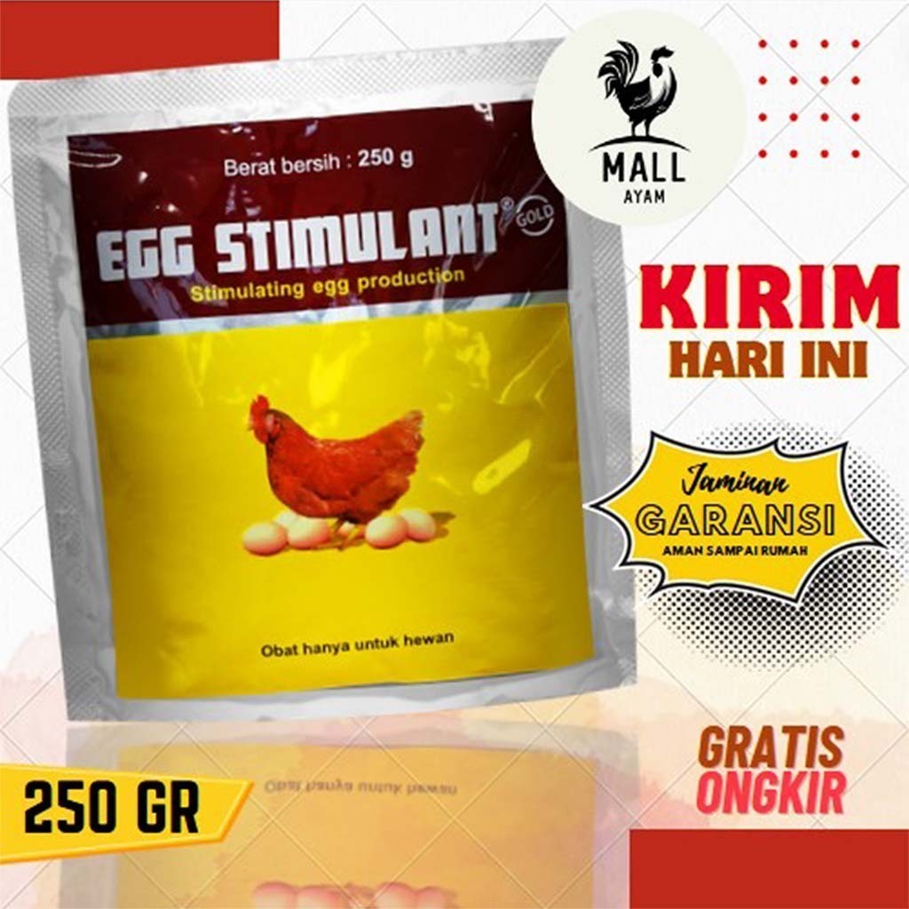 AYAM MALL Egg Stimulant Stimulan Medion 250 Gram Vitamin Obat Pemacu Pemicu Peningkat Produksi Telur