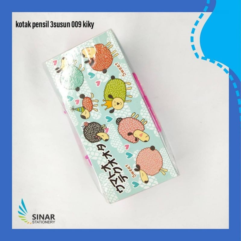 

(CCATK) Kotak Pensil 3 Susun 009 Kiky
