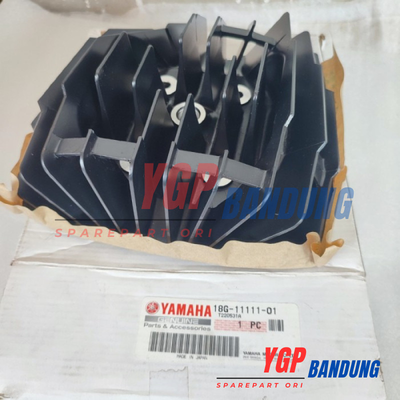 Cylinder Head Kop Nanas Yamaha YZ 125 RX King Original YGP Japan 18G-11111-01