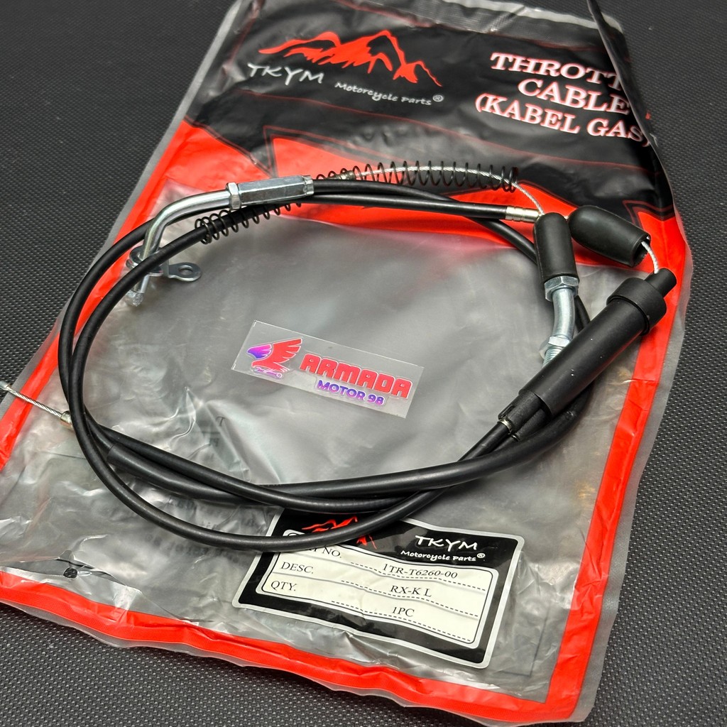 KABEL GAS RX KING L 1TR SPAREPART TAKAYAMA