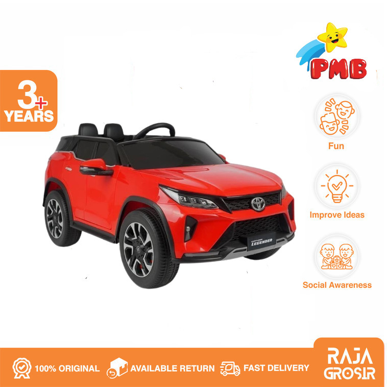 Mainan Mobil Aki Toyota Fortuner 7588