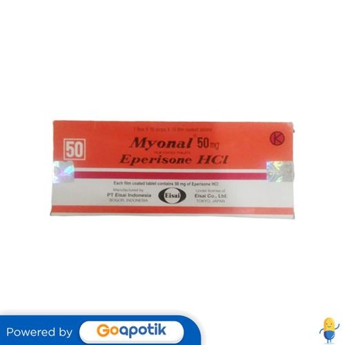 Myonal 50 Mg Box 100 Tablet