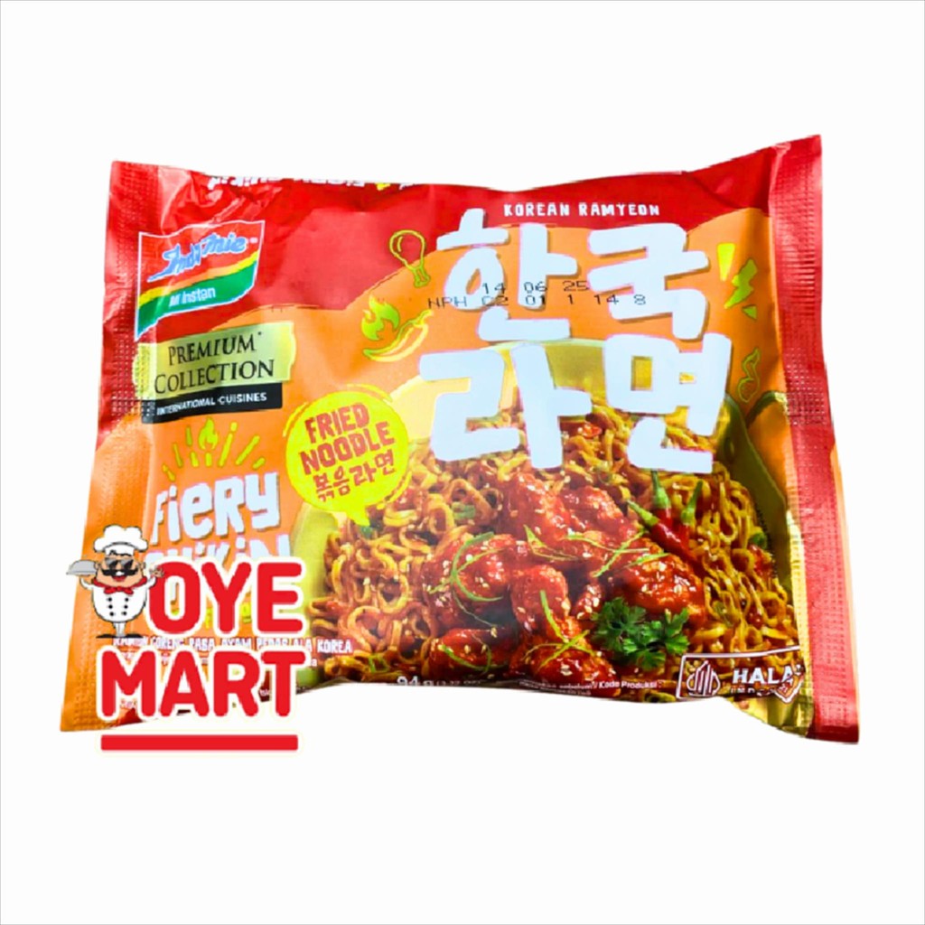 

INDOMIE PREMIUM COLLETION FIERY CHICKEN FLAVOR 94 GR