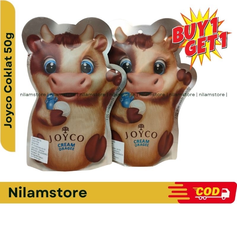 

Buy 1 Get 1 Joyco 50g Cream Dragee Exp 29 Januari 2025