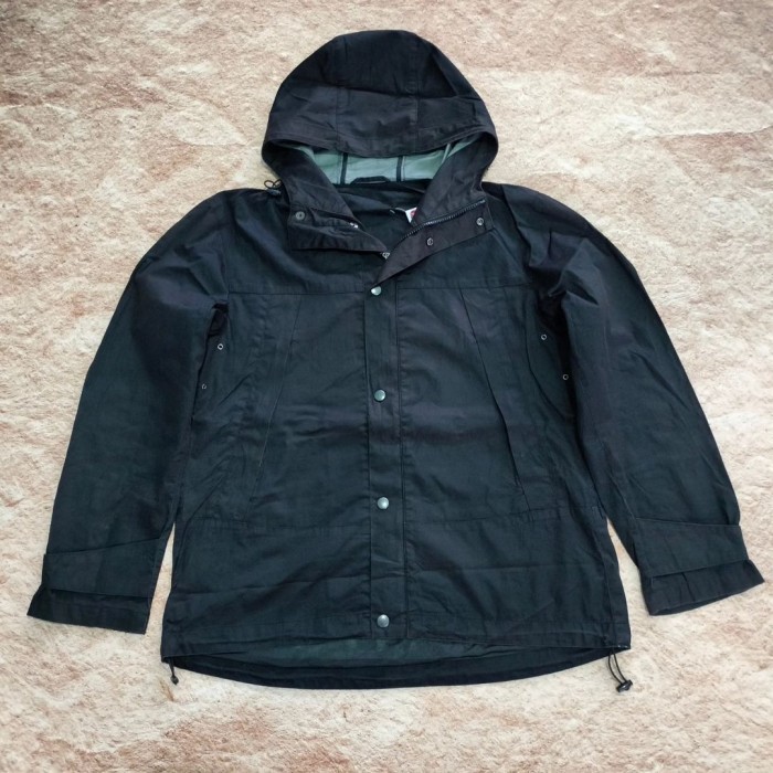 jaket outdoor gunung MUJI hitam