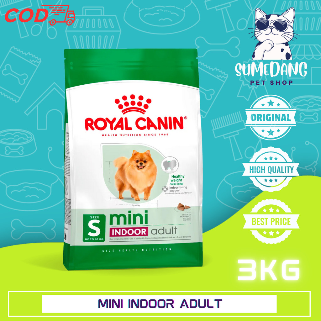 ROYAL CANIN MINI INDOOR ADULT 3KG