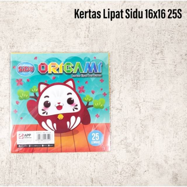 

[SG] Origami / Kertas Lipat Sidu 16X16 25 Lembar