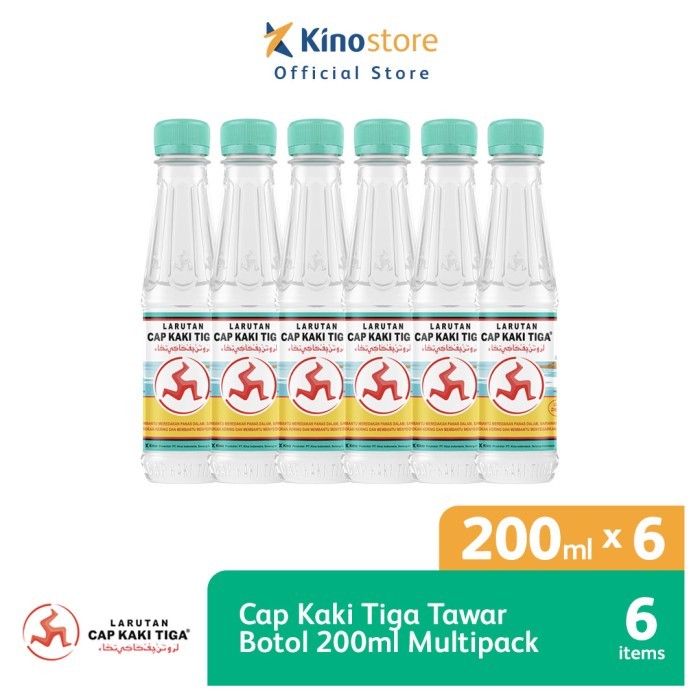 

Cap Kaki Tiga Tawar Botol 200ml Multipack