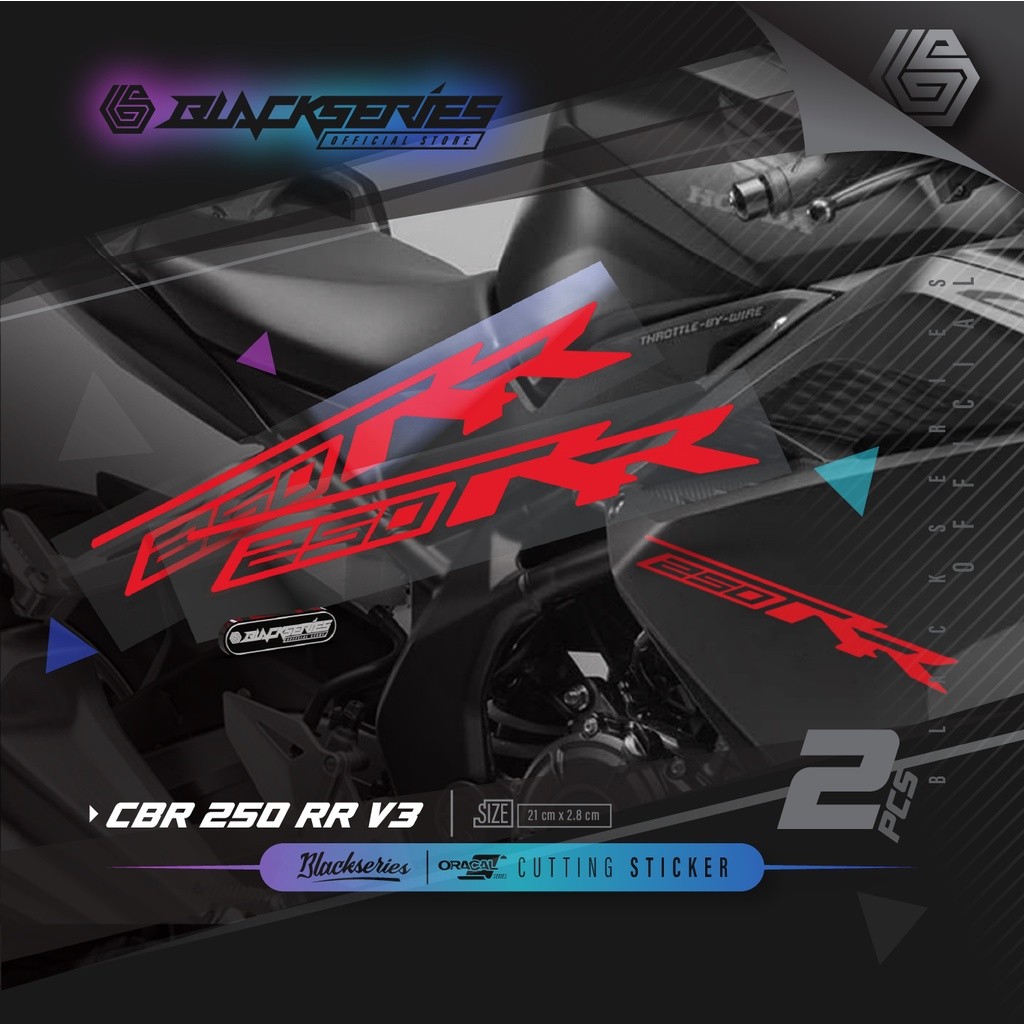 Cutting Sticker CBR 250 RR V3 | Stiker CBR 250 RR | CBR RR