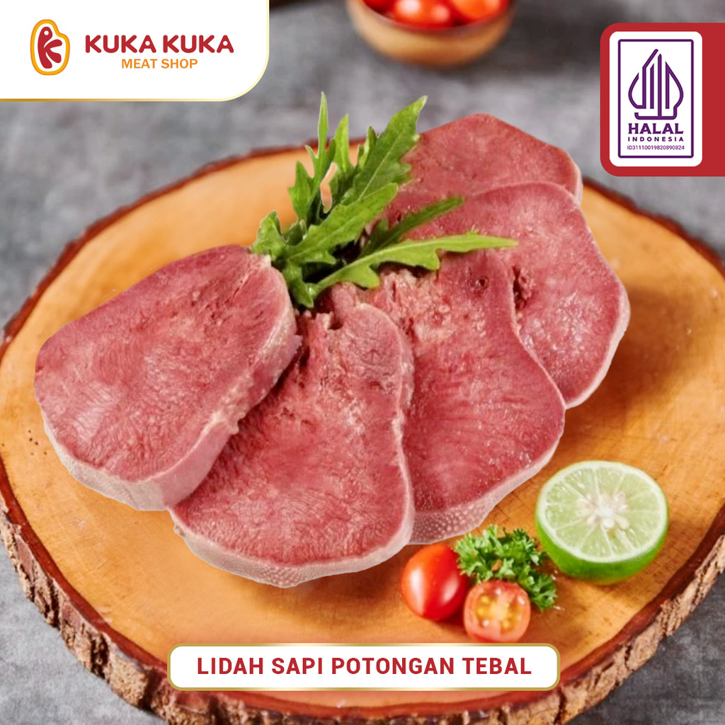 

Daging Lidah Sapi Potongan Tebal / Thick Cut Slice Tounge