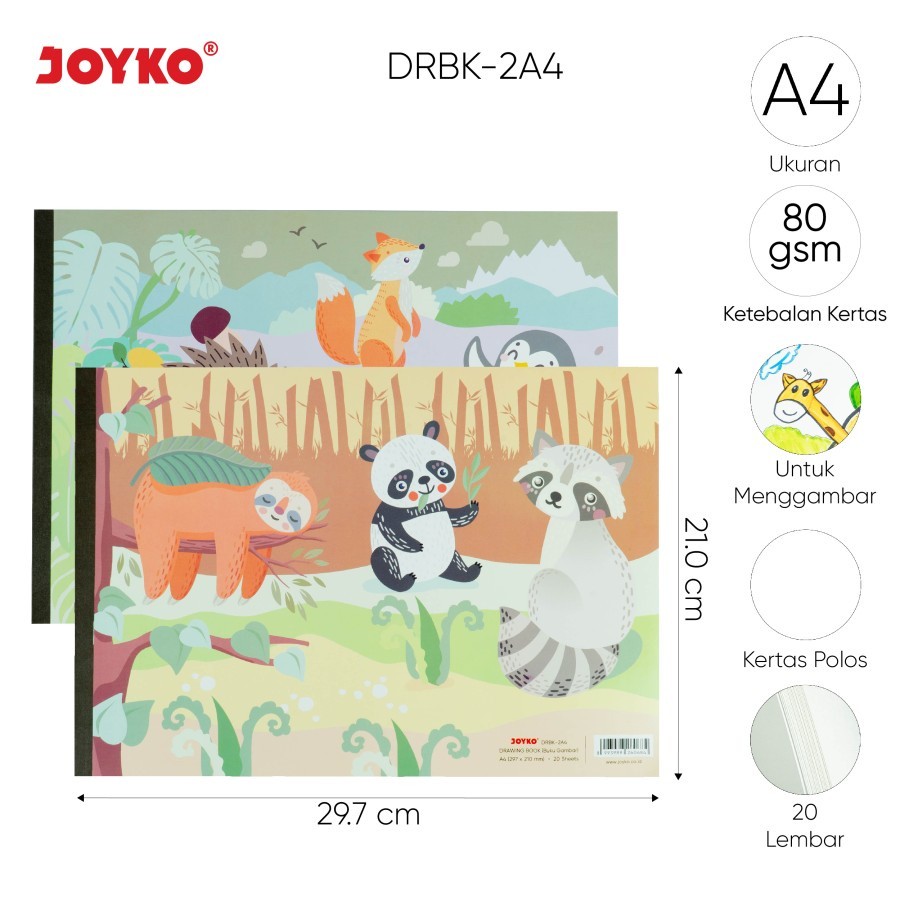 

Buku Gambar Drawing Book Joyko DRBK-2A4 - DRBK-2A4