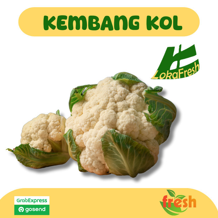 

Kembang Kol/ Bunga Kol/ Cauliflower Bersih