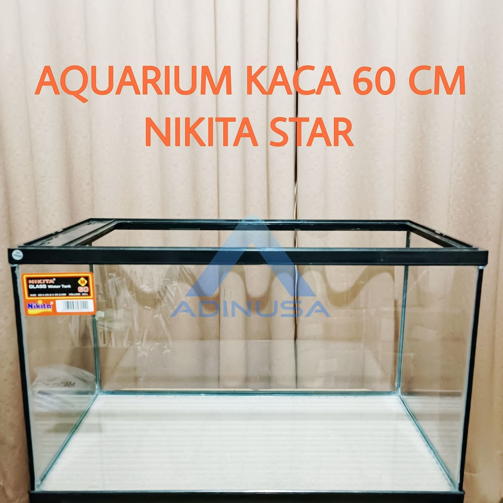 AQUARIUM NIKITA STAR KACA 60 CM AKUARIUM AQUASCAPE TANK