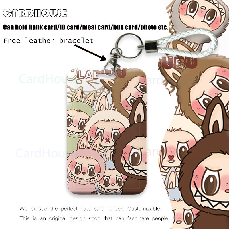 

( CardHouse ) INS ID CARD HOLDER Lucu Labubu Kartun LT56 Tempat Kartu Photocard Photo Card KARTUN