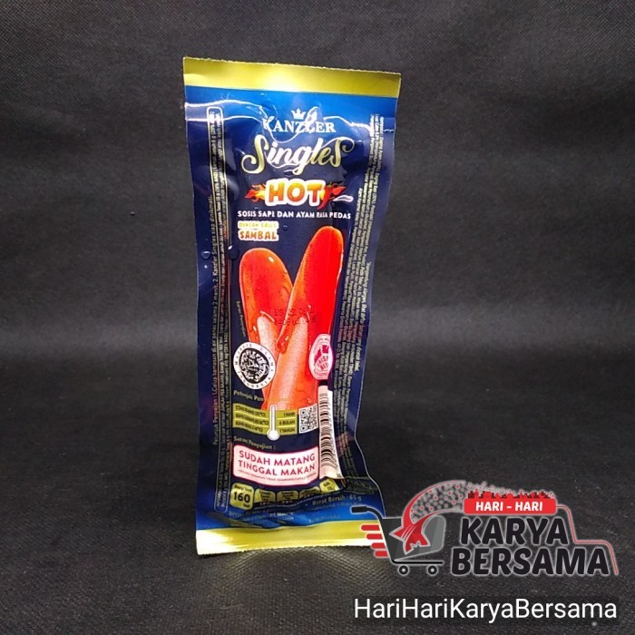 

KANZLER SOSIS SINGLES HOT 65GR