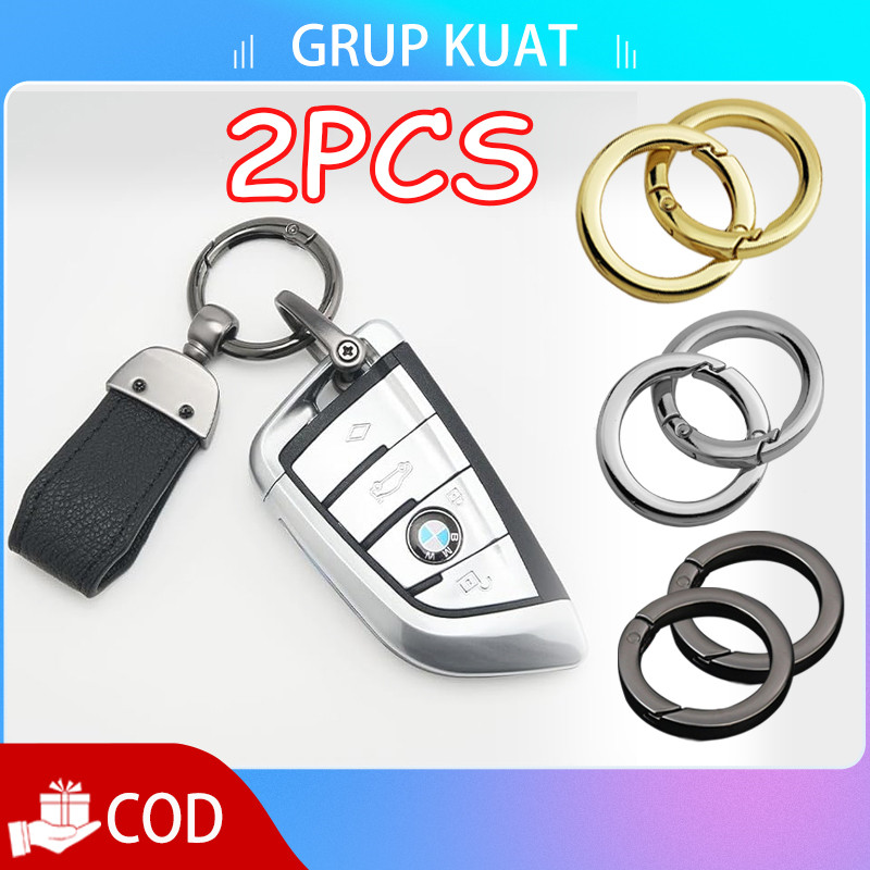 Ring O 2pcs/Set Buka Pengait Tas Selempang Besi Pengait Tas 25mm Dogclips Kaitantutup Pengait Tas
