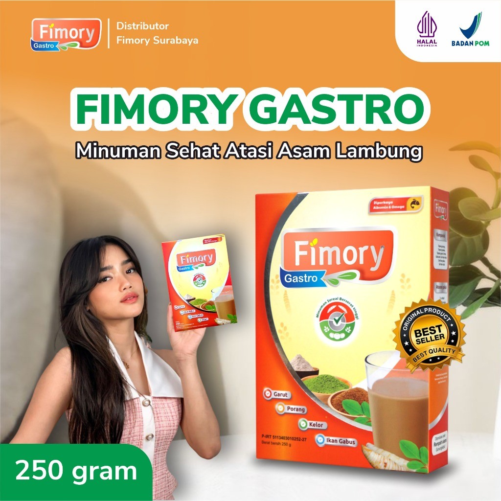 

Fimory Gastro 250gr - Sereal Mengatasi Asam Lambung/GERD akut | Original 100% ORIGINAL/NO