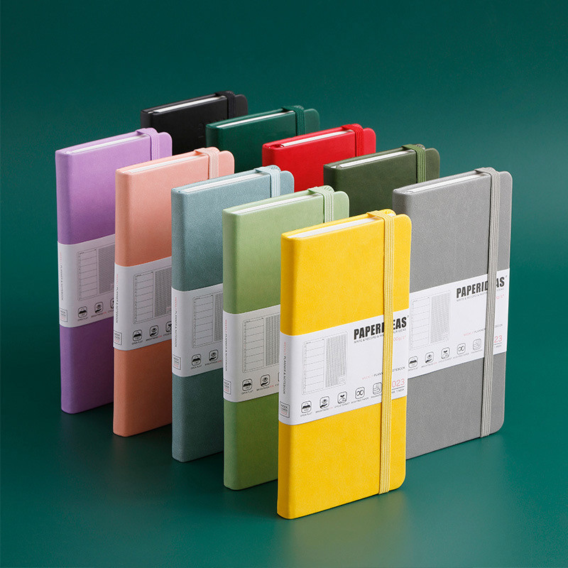 

Pocket Hard Cover Daily Weekly Planner 100gsm Thick Acid-free Paper Journal 176 Pages Monthly Plan Notebook Tracking Habits