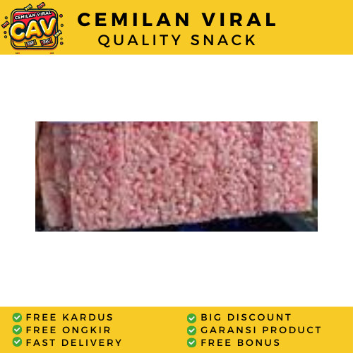 

CAV KUE JIPANG KUE TENG TENG 100gr Kue Jipang Teng Teng Strawbery Teng Teng Cokelat Teng Teng Pandan