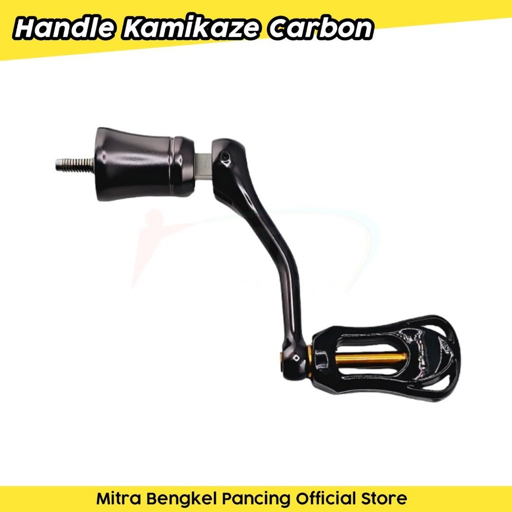 Handle Kamikaze Carbon Aksesoris Reel Pancing
