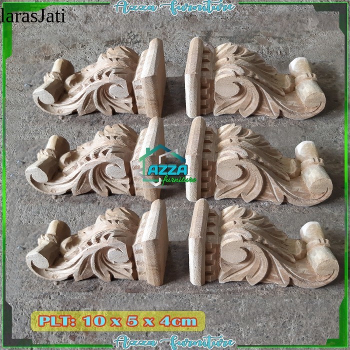 ORNAMEN TEMPEL UKIR KAYU JATI SOKO JENDELA KUSEN FURNITURE free ongkir