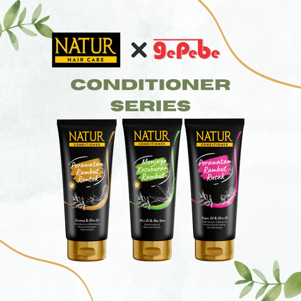 PROMO Natur Hair Conditioner 160ml FREE SHAMPOO SACHET