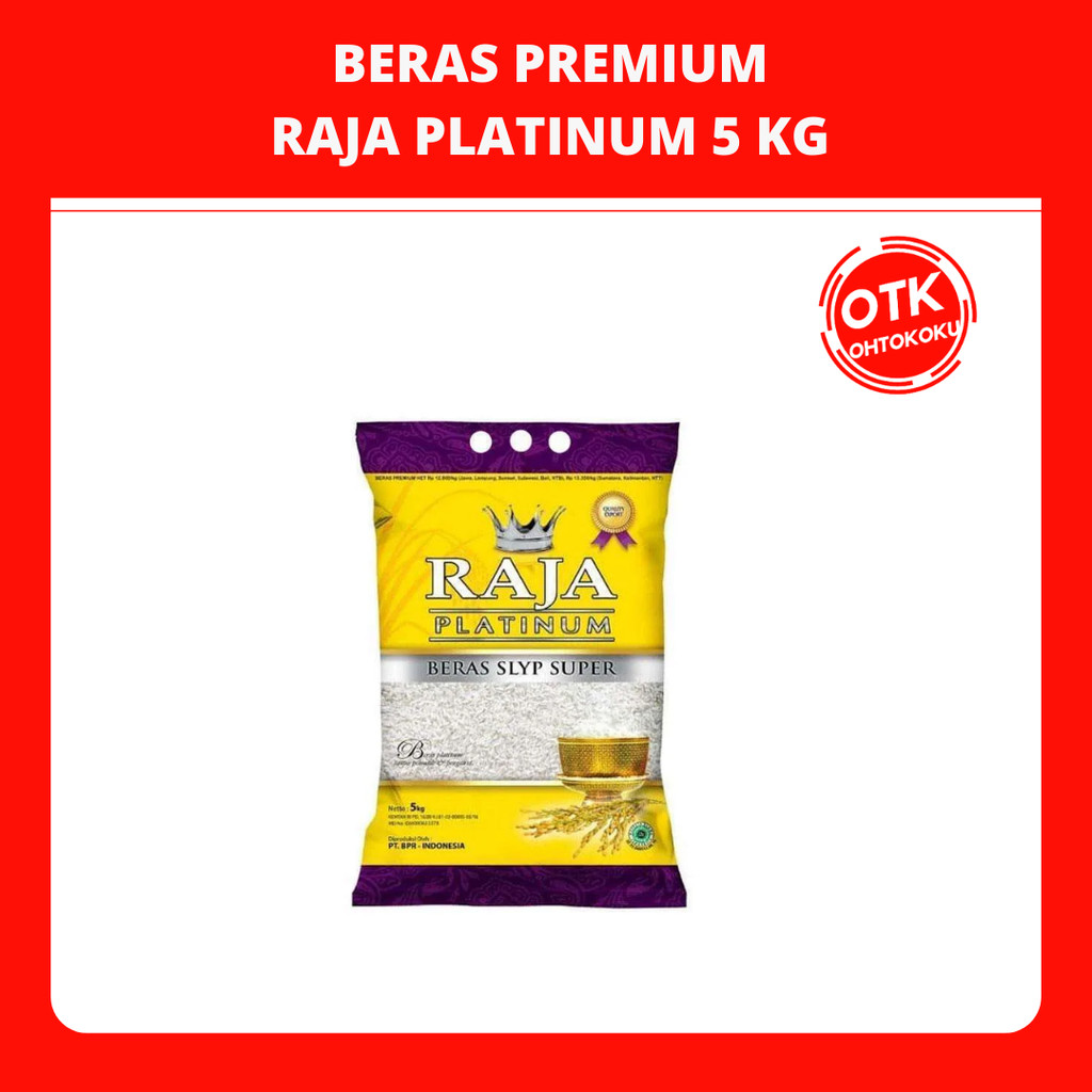 

BERAS PREMIUM RAJA PLATINUM 5 KG