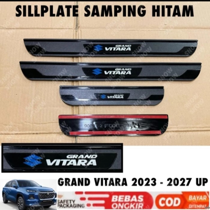 sillplate samping mobil Suzuki grand Vitara 2023-2027