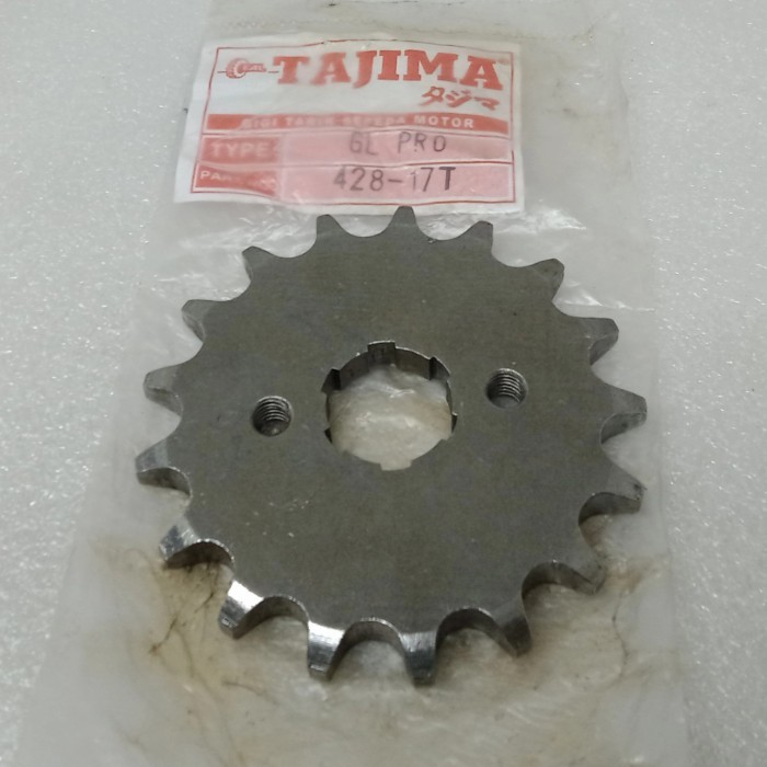 GEAR GIR DEPAN TAJIMA RACING VARIASI GL PRO UKURAN 17T berkualitas