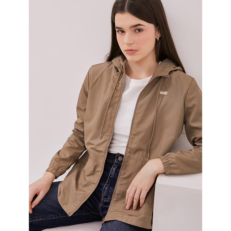 DUST Jaket Parasut Arla Coklat (D.56174)