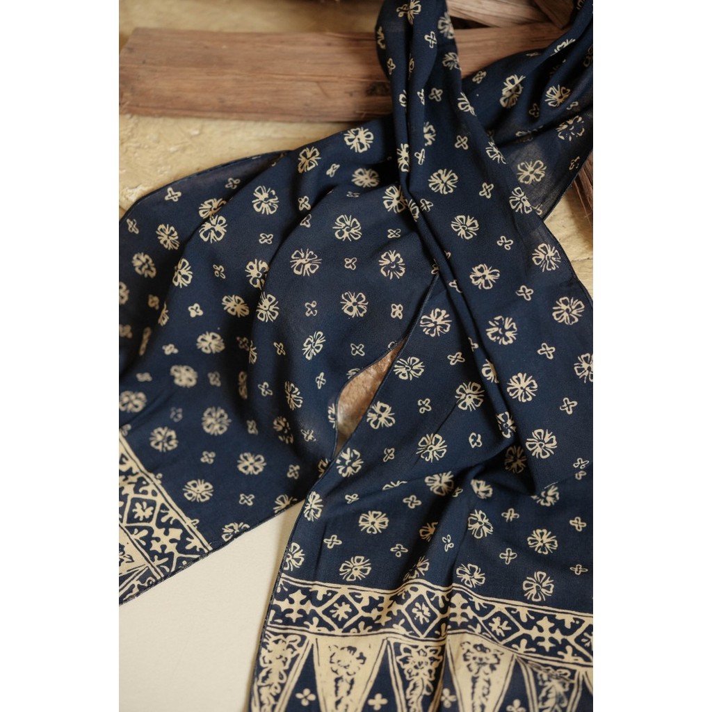 BATIK RATU - Scarf Batik Truntum - Blue | DNC