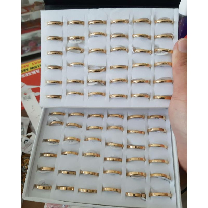 (GA777) cincin gold tipis