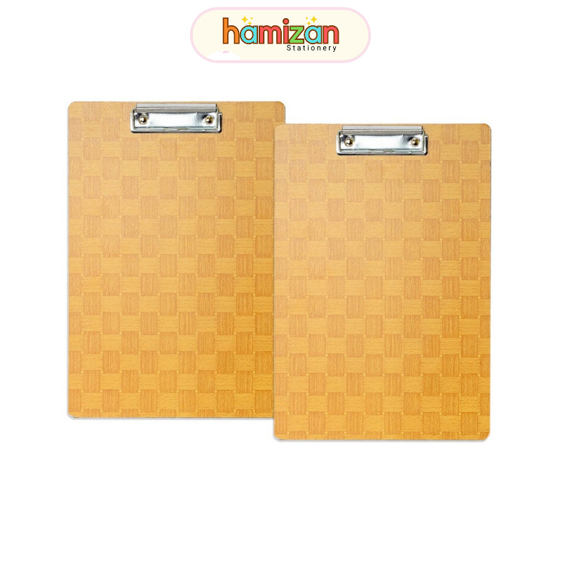 

Clip Board Papan Dada Kayu Clipboard / Papan Dada / Papan Jalan Folio F4 Kayu Kualitas Bagus Murah Berkualitas